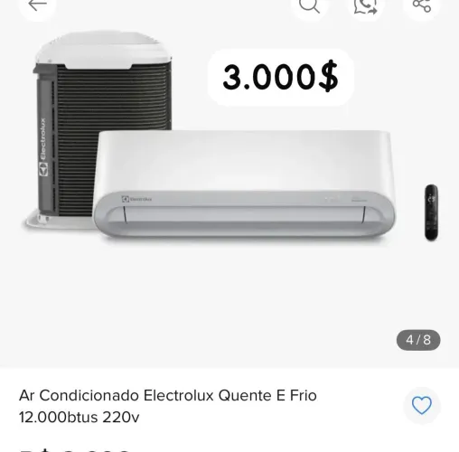 Ar condicionado Electrolux