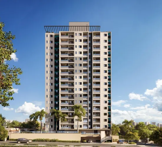 Apartamento para Venda em Campo Grande, Centro, 2 dormitórios, 1 suíte, 2 banheiros, 1 vag