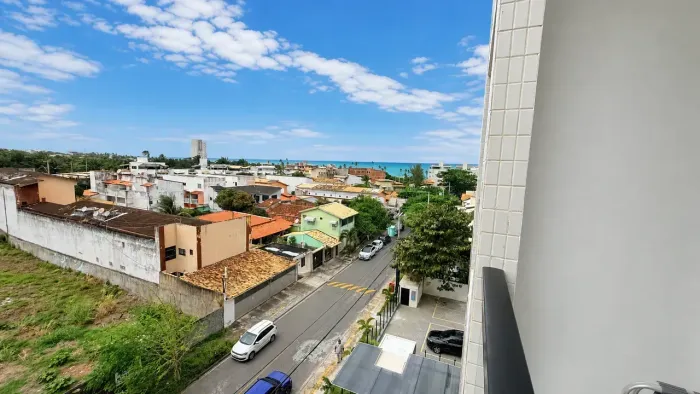 Studio Mobiliado com Vista Mar no Concept Life Stella Maris - Salvador