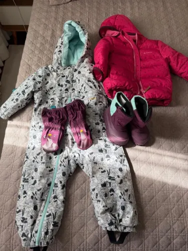 Roupas de neve - Criança de 2 anos - 24 meses - Casaco e Macacao de neve