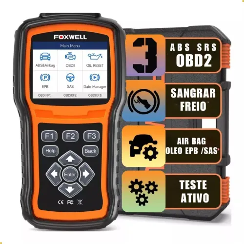 SCANNER AUTOMOTIVO Airbag Abs Foxwell Nt630 Plus