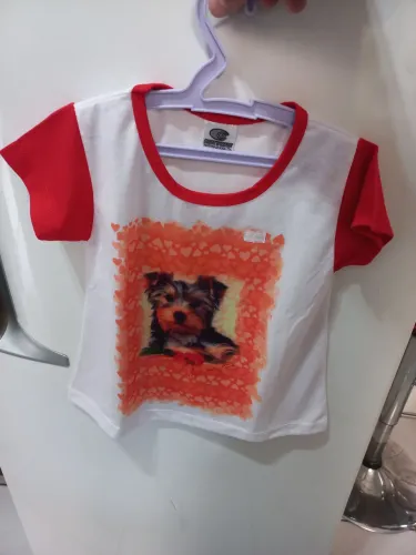 Pijama infantil vermelho