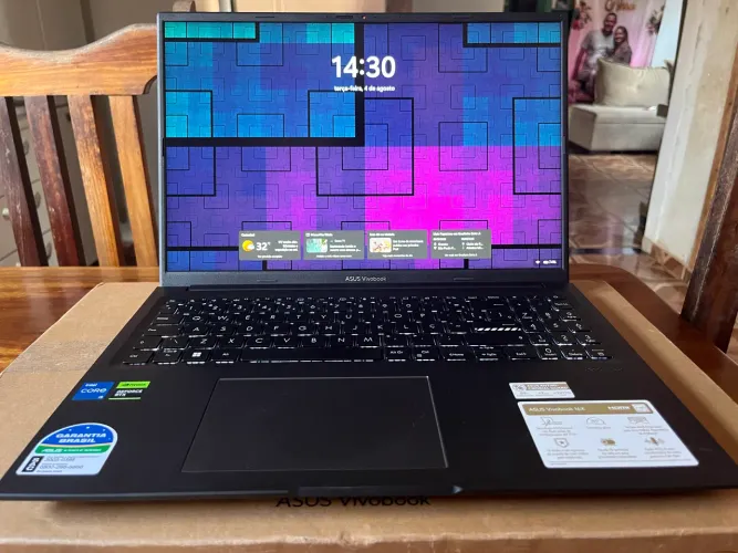 Notebook Gamer Asus Vivobook 16X, i5 12500h, Rtx 2050, 24Gb ram, 512 Gb SSD