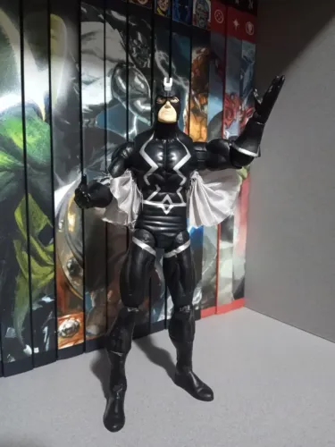 Marvel Legends Hasbro Raio Negro (Black Bolt) Nemesis Series 2008