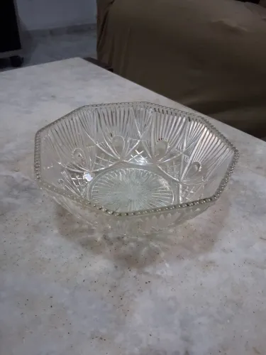 Fruteira  de vidro 