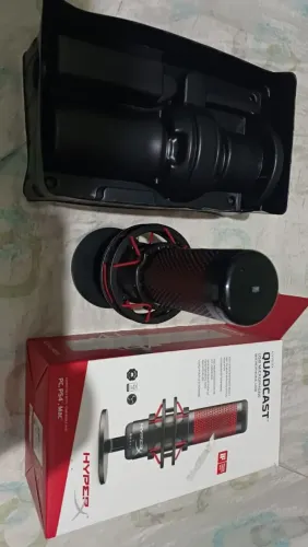HyperX Quadcast - Microfone USB de alta qualidade