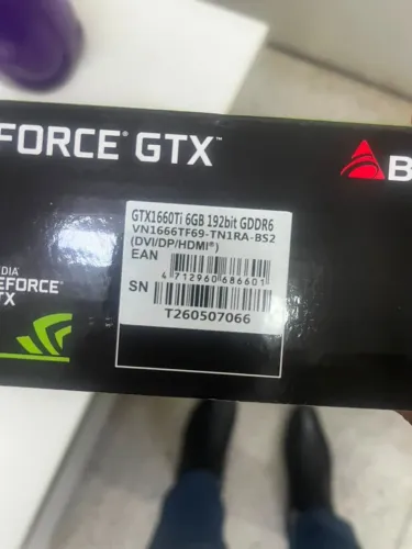 Placa de Video GTX 1660Ti 6GB