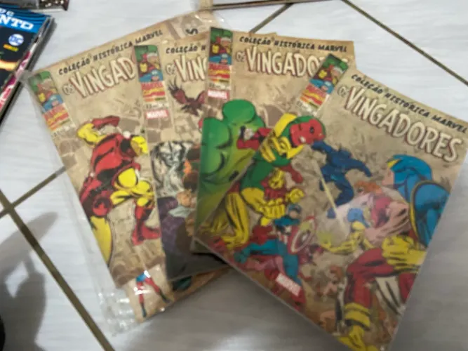 Hq vingadores vol5 ao 8