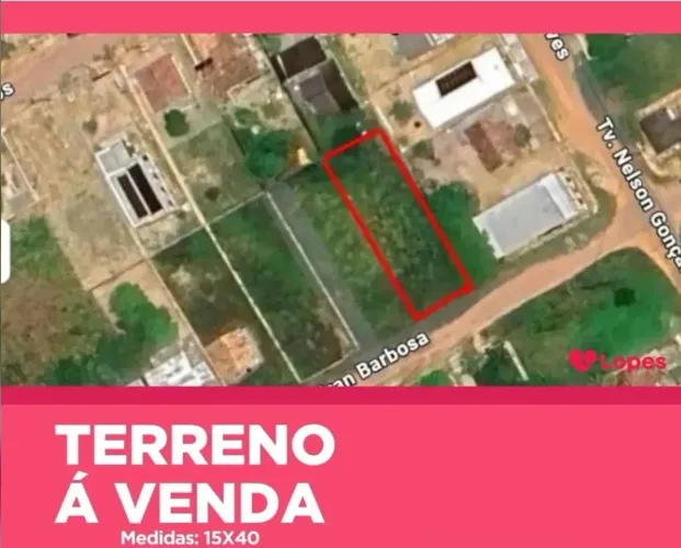 Terreno a venda - 15X40 Santa Cecilia - Cantá - RR