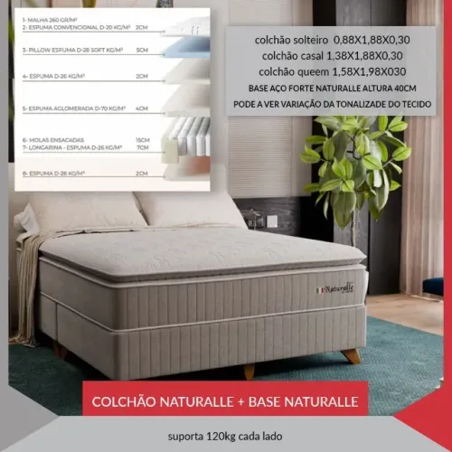 Cama Box completa - confira valor do tamanho Solteiro, Casal e Queen