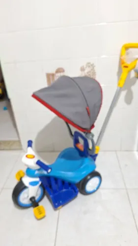 Triciclo Infantil 2 em 1 Passeio e Pedal, Motoca
