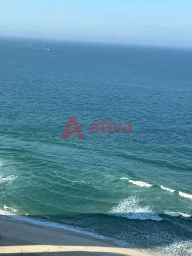 Condomínio Costa Del Sol: Lindo apto, Sol da manha com vista mar com 152m².