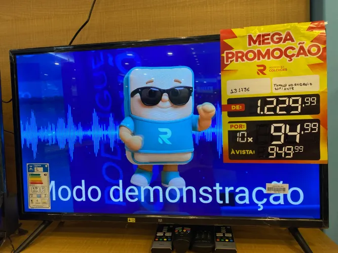 Smart TV 32 Polegadas HD Android Wi-Fi Integrado - Oferta Imperdível