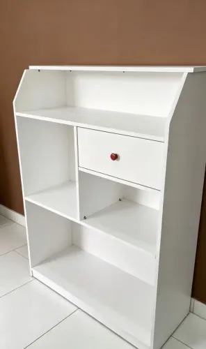 Balcão para atendimento em mdf entrega grátis,