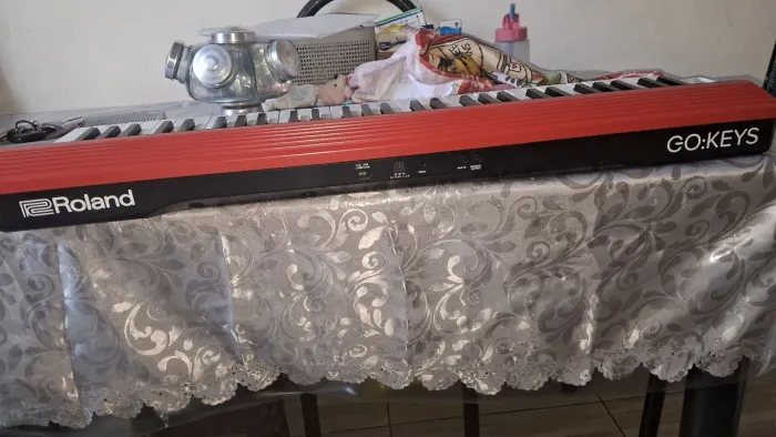 Teclado Roland GO keys. Sons profissionais. 