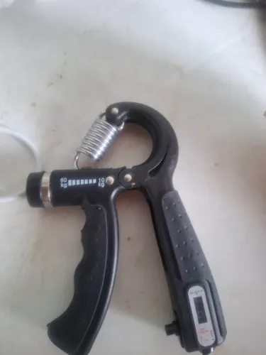 Hand grip com contador digital. Funcionando perfeitamente 
