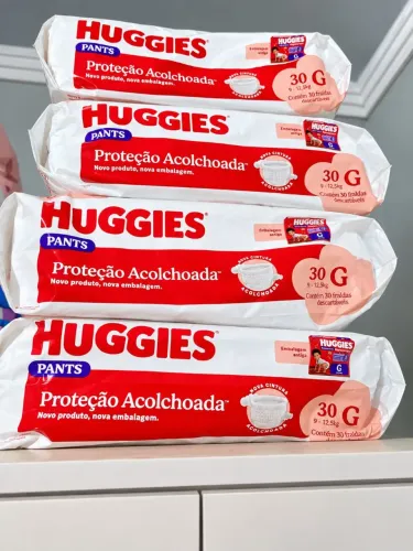 Fralda Huggies Pants G - 30 unidades