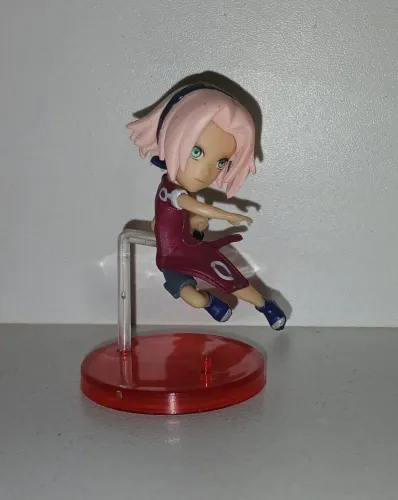 BONECA MINIATURA NARUTO CLASSICO SAKURA HARUNO CRIANÇA