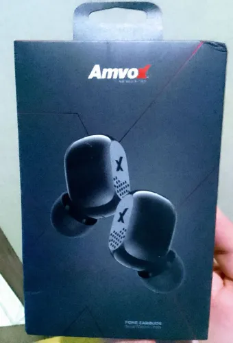 Fone sem fio bluetooth amvox
