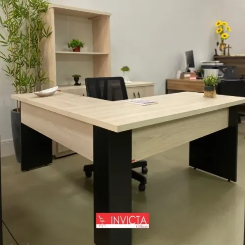 PROMOÇÃO MESA EM L 140CM PARA ATENDIMENTO/ESCRITÓRIO/HOME OFFICE