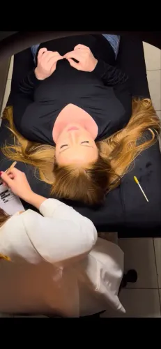 Maca, ring light e cadeira lash cílios sobrancelhas