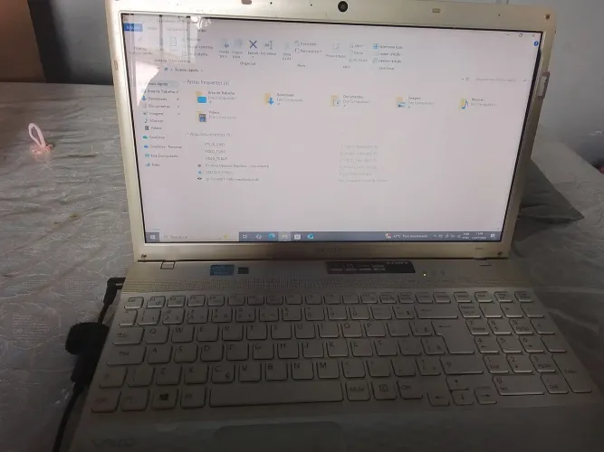 Notbook Sony para conserto 