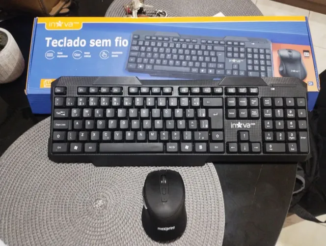 Teclado e Mouse Bluetooth 