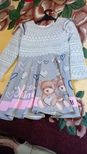 Vestido menina inverno
