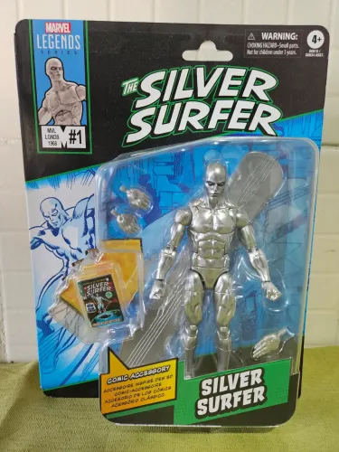 Figura Surfista Prateado Marvel Legends