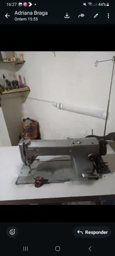 Máquina de costura reta industrial 