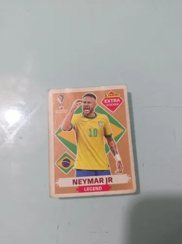 Figurinha copa 2022 Neymar bronze