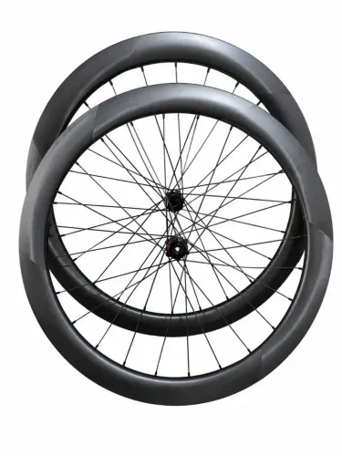 Rodas de carbono freio a disco 50mm tubelles.