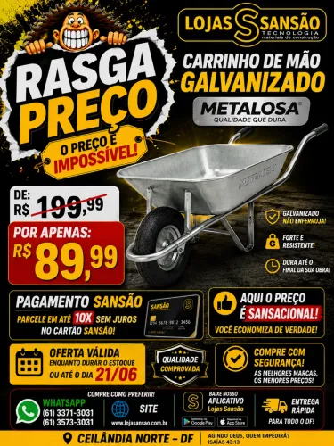 Carrinho de mão 