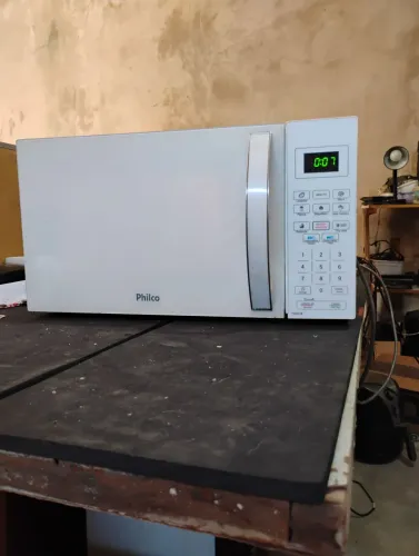 microondas Philco 127 volts funcionando perfeitamente 280 reais