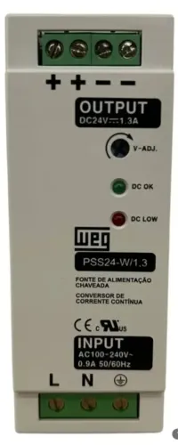 Fonte de Alimentação Chaveada WEG Pss24-w1,3