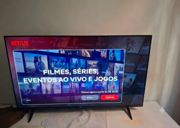 Smart TV 43 nova 3 meses