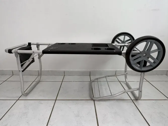 Carrinho mesa para praia