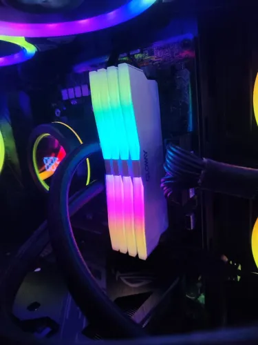 Memória RAM Gloway DDR4 (4x8GB) 3600mhz Branca