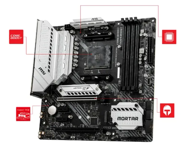 placa mae b550m msi wifi