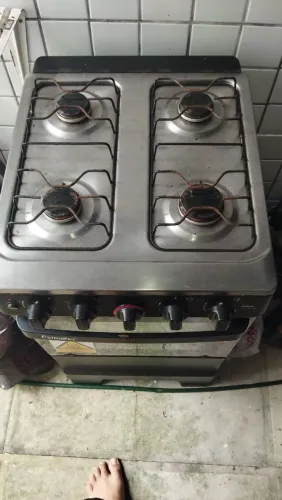Fogão 4 bocas acendimento automático