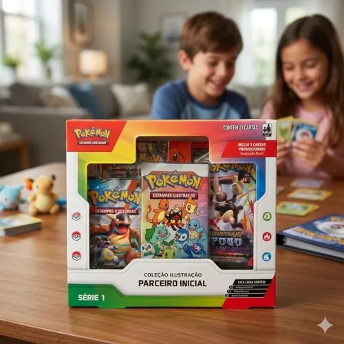 Box Pokémon Coleção Parceiro Inicial - Série 1