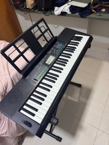 Teclado Casio CTK-3400SK + Suporte - Completo