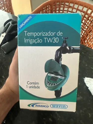 Temporizador digital para irrigação 