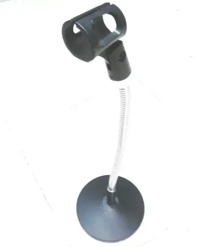 Pedestal Microfone De Mesa Smart Sm 038 Cor Preto