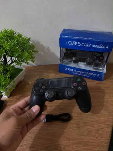 ? CONTROLE SEM FIO PARA PS4 / PC - NOVO