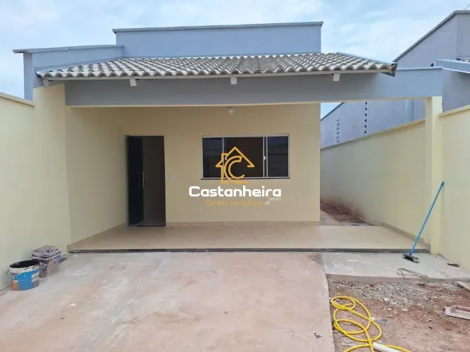 Casa Nova 02 quartos sendo 01 suíte - Taquaralto