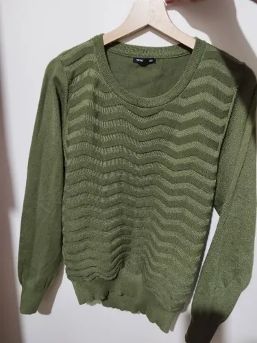 Desapegando, camisa de frio estilo tricô