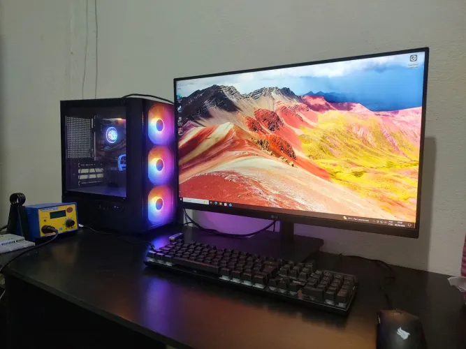 Pc i5-4440 + monitor lg 27 polegadas 100hz