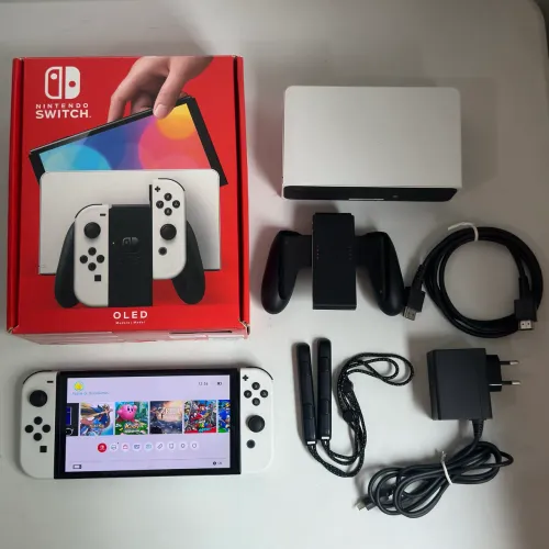 Nintendo Switch Oled Desbloqueado 128gb 