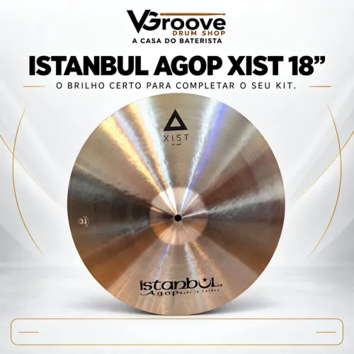 Prato istambul Agop xist natural Crash 18"